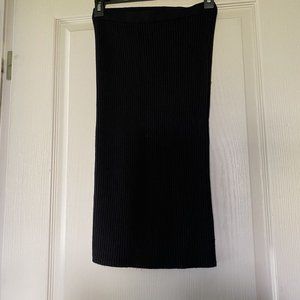 Catherine Malandrino Black knit skirt Size S
